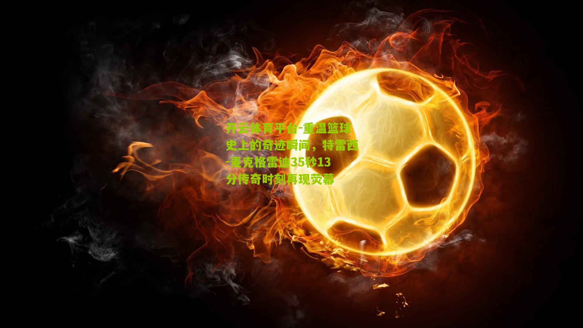 重温篮球史上的奇迹瞬间，特雷西-麦克格雷迪35秒13分传奇时刻再现荧幕